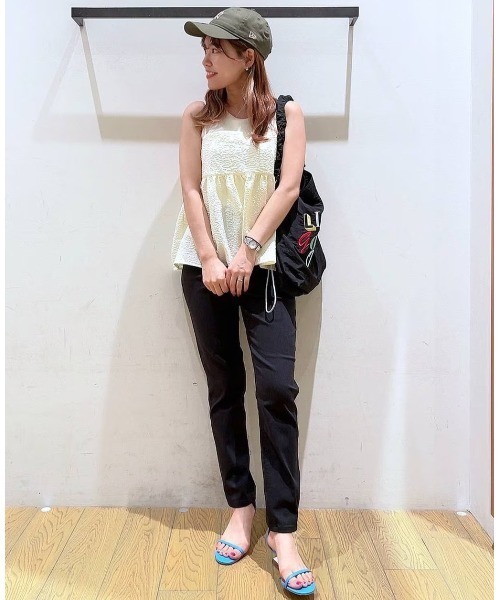 BAYFLOW(ベイフロー)の「【選べる着丈】キャミビスチェ(ベスト・レディース・アイボリー/モカ/ブラック/ナチュラル・SMALL/MEDIUM)」の22枚目の写真