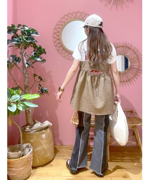 BAYFLOW(ベイフロー)の「【選べる着丈】キャミビスチェ(ベスト・レディース・アイボリー/モカ/ブラック/ナチュラル・SMALL/MEDIUM)」の20枚目の写真