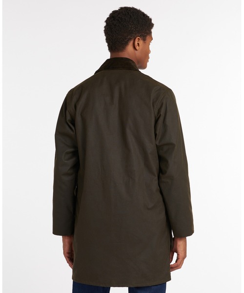 Barbour（バブアー）の「【NORTHUMBRIA / ノーザンブリア】ワックス コットン ミドルレングス コート（ブルゾン・メンズ・ブラウン・38/40/36/42）」の5枚目の写真