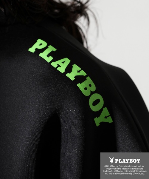 PLAYBOY（プレイボーイ）の「PLAYBOY high neck sweatshirt / ハイネックスウェットトレーナー（スウェット・メンズ・杢グレー/ブラック・XL/M/L）」の8枚目の写真