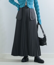 Ray BEAMS | Ray BEAMS / アウトポケット プリーツスカート(スカート)