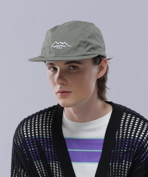 MANASTASH（マナスタッシュ）の「MANASTASH/マナスタッシュ/MOUMTAIN JET CAP/マウンテンジェットキャップ（キャップ・メンズ・ネイビー/オリーブ系/ブラック・F）」の8枚目の写真