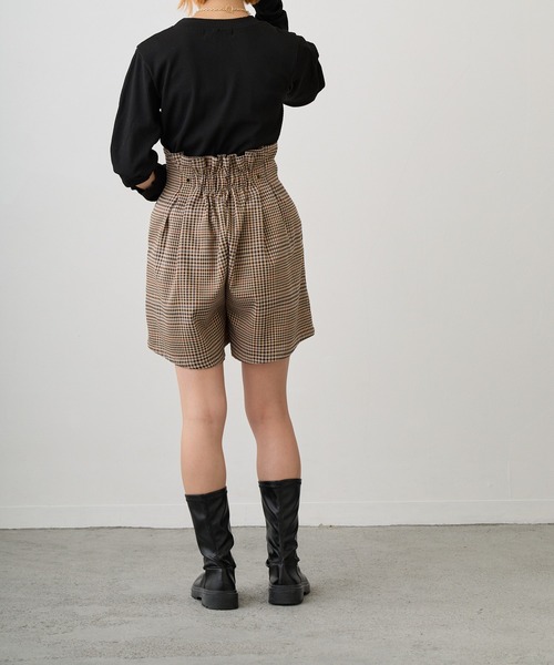 Loco Ocean(ロコオーシャン)の「パフスリーブアームカバー付きシャギー風ニットセット(ニット/セーター・レディース・ホワイト/ブラック・FREE)」の21枚目の写真