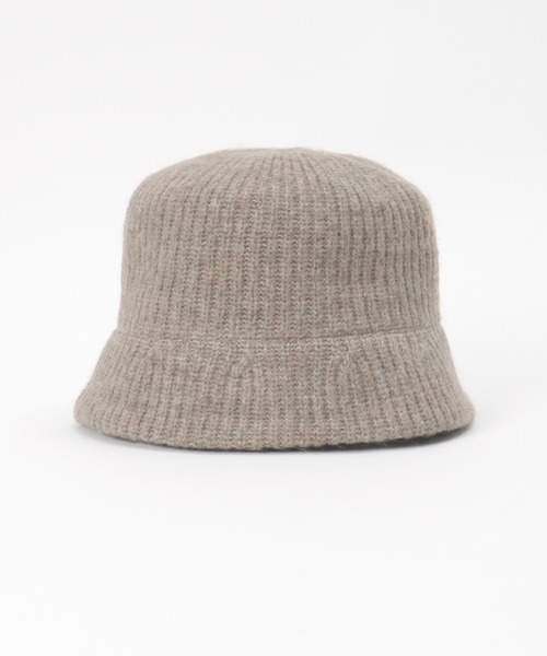 ikka(イッカ)の「リブニットサーモバケットハット(ハット・レディース・モカ/ブラック・FREE)」の3枚目の写真
