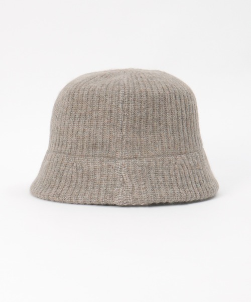 ikka(イッカ)の「リブニットサーモバケットハット(ハット・レディース・モカ/ブラック・FREE)」の4枚目の写真