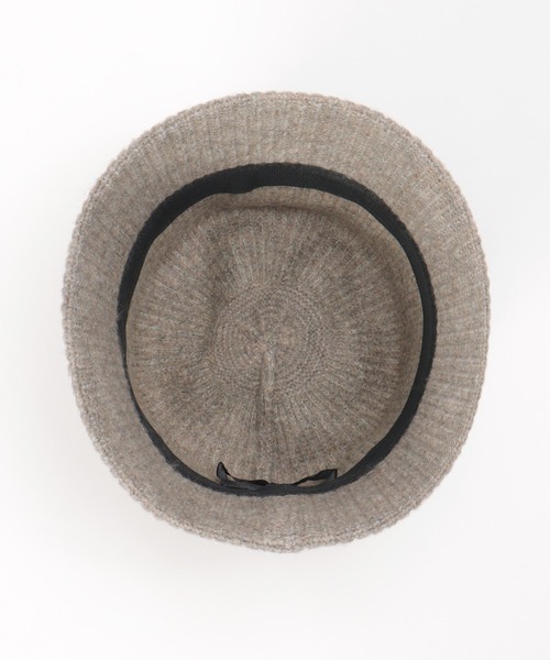 ikka(イッカ)の「リブニットサーモバケットハット(ハット・レディース・モカ/ブラック・FREE)」の6枚目の写真