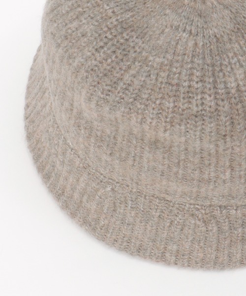 ikka(イッカ)の「リブニットサーモバケットハット(ハット・レディース・モカ/ブラック・FREE)」の7枚目の写真