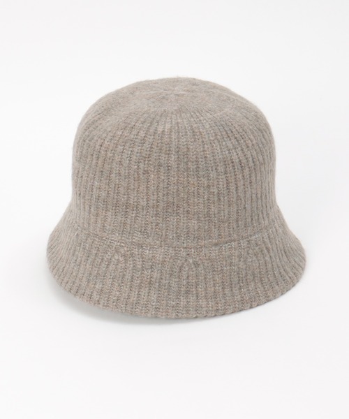 ikka(イッカ)の「リブニットサーモバケットハット(ハット・レディース・モカ/ブラック・FREE)」の11枚目の写真