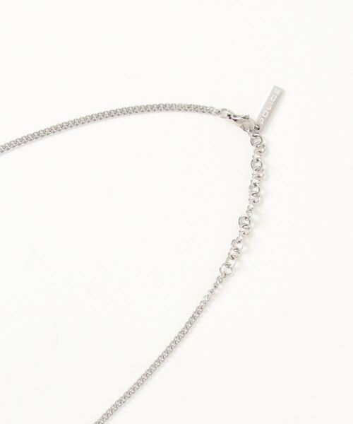 POLICE（ポリス）の「【POLICE】ポリス DUO メンズ ネックレス（ネックレス・メンズ・シルバー×ゴールド/ブラック×シルバー・FREE）」の3枚目の写真