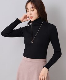 Munich | 【Munich】コットンリブタートルネックプルオーバー(Tシャツ/カットソー)
