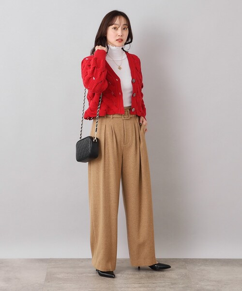 Munich（ミューニック）の「◆【Munich】コットンリブタートルネックプルオーバー（Tシャツ/カットソー・レディース・ブラック/ホワイト・02）」の15枚目の写真