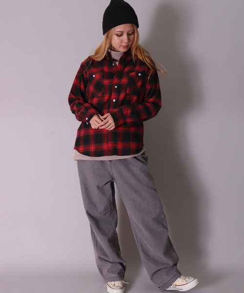 BAYBLO（ベイブロ）の「(BB)【ユニセックス】イージーウエスト デニム ワイドパンツ（デニムパンツ・メンズ・ブラック/スミクロ/ブルー系その他/ブラック系その他/ライトインディゴブルー/インディゴブルー・MEDIUM/X-LARGE/LARGE）」の13枚目の写真