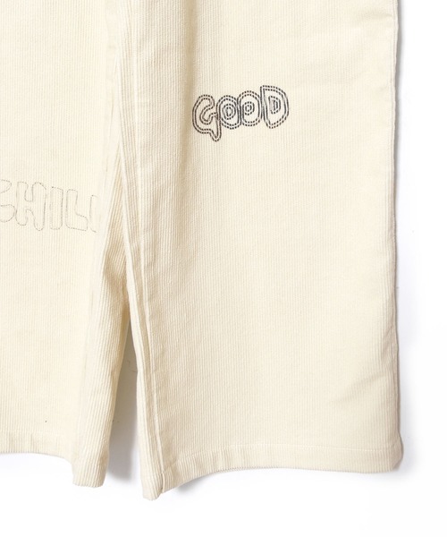 Alley by w closet（アリーバイダブルクローゼット）の「【Alley】コーデュロイ/デニムサロペット（サロペット/オーバーオール・レディース・アイボリー/ケミカルウォッシュ・FREE）」の6枚目の写真