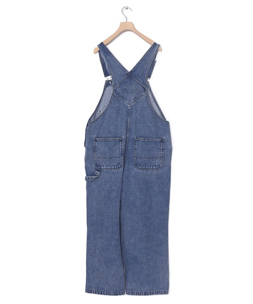 Alley by w closet（アリーバイダブルクローゼット）の「【Alley】コーデュロイ/デニムサロペット（サロペット/オーバーオール・レディース・アイボリー/ケミカルウォッシュ・FREE）」の20枚目の写真