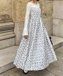 AMELY | 【インフルエンサーコラボ】リボンデザインキャミワンピ(ワンピース)