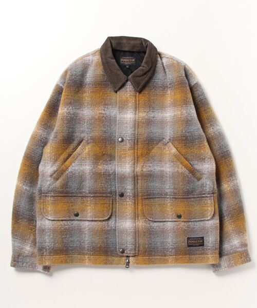 PENDLETON（ペンドルトン）の「【 PENDLETON / ペンドルトン 】 ハンティング ブルゾン MNY 3575-4000 Blouso（ブルゾン・メンズ・マスタード/オリーブドラブ・L/M）」の8枚目の写真