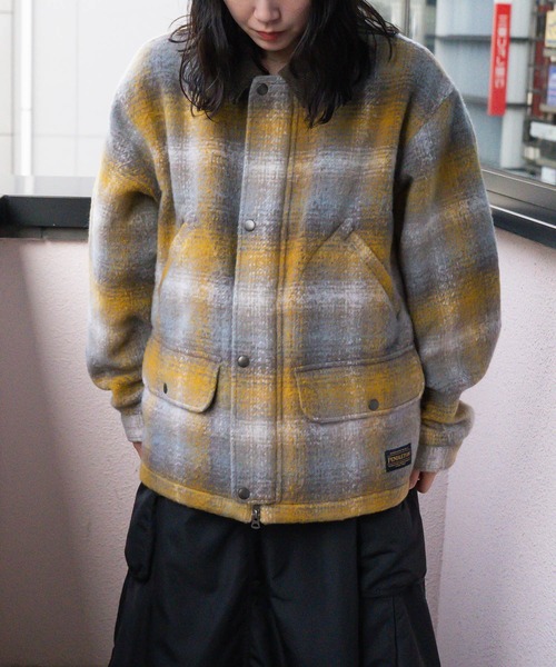 PENDLETON（ペンドルトン）の「【 PENDLETON / ペンドルトン 】 ハンティング ブルゾン MNY 3575-4000 Blouso（ブルゾン・メンズ・マスタード/オリーブドラブ・L/M）」の9枚目の写真