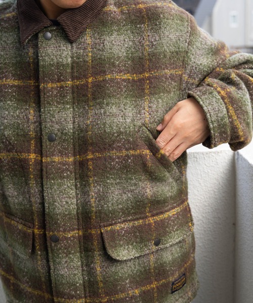 PENDLETON（ペンドルトン）の「【 PENDLETON / ペンドルトン 】 ハンティング ブルゾン MNY 3575-4000 Blouso（ブルゾン・メンズ・マスタード/オリーブドラブ・L/M）」の16枚目の写真