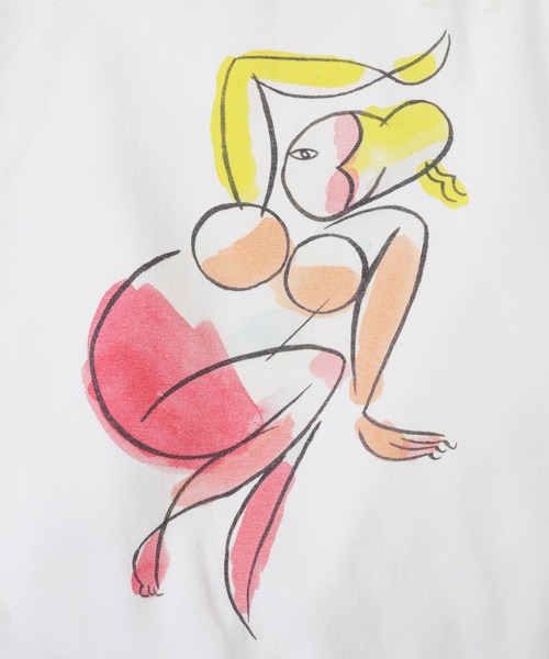 SASQUATCHfabrix.(サスクワァッチファブリックス)の「“PINUP GIRL” SAVAGE SWEATSHIRT(スウェット・メンズ・アッシュグレー/ホワイト・L/XL)」の8枚目の写真