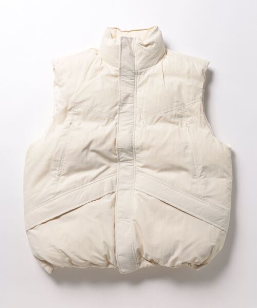 【セール】「INASTUDIOS SELECT」ナイロンワッシャー ミリタリー中綿ベスト（ダウンベスト）｜INASTUDIOS ZOO（イーナストゥディオスズー）