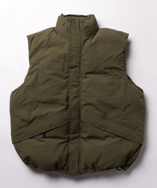 【セール】「INASTUDIOS SELECT」ナイロンワッシャー ミリタリー中綿ベスト（ダウンベスト）｜INASTUDIOS ZOO（イーナストゥディオスズー）