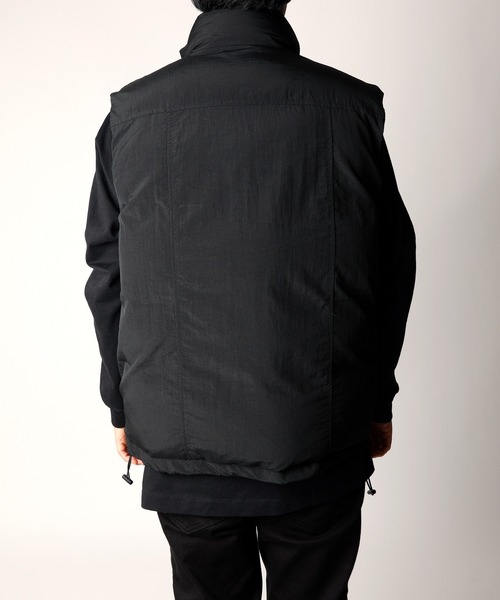 【セール】「INASTUDIOS SELECT」ナイロンワッシャー ミリタリー中綿ベスト（ダウンベスト）｜INASTUDIOS ZOO（イーナストゥディオスズー）