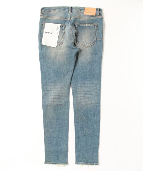 Perfect Suit FActory（パーフェクトスーツファクトリー）の「（PURPLE）デニム（デニムパンツ・メンズ・ブルー・S）」の2枚目の写真