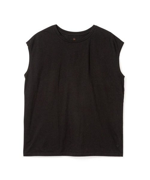 DAILY STANDARD by SANDINISTA（デイリースタンダードバイサンディニスタ）の「Cadet Easy Fit Sleeveless Tee / イージフィットスリーブレストップ（Tシャツ/カットソー・メンズ・ブラック/ヘザーグレー/チャコール/ホワイト・LARGE/MEDIUM/SMALL）」の12枚目の写真