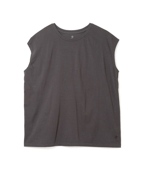 DAILY STANDARD by SANDINISTA（デイリースタンダードバイサンディニスタ）の「Cadet Easy Fit Sleeveless Tee / イージフィットスリーブレストップ（Tシャツ/カットソー・メンズ・ブラック/ヘザーグレー/チャコール/ホワイト・LARGE/MEDIUM/SMALL）」の13枚目の写真