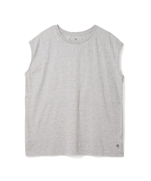 DAILY STANDARD by SANDINISTA（デイリースタンダードバイサンディニスタ）の「Cadet Easy Fit Sleeveless Tee / イージフィットスリーブレストップ（Tシャツ/カットソー・メンズ・ブラック/ヘザーグレー/チャコール/ホワイト・LARGE/MEDIUM/SMALL）」の14枚目の写真