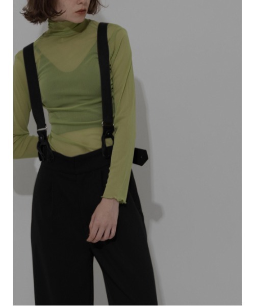 AMAIL(アマイル)の「Suspenders wide pants(その他パンツ・レディース・ブラック/ブラウン・FREE)」の20枚目の写真