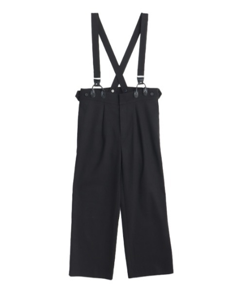 AMAIL(アマイル)の「Suspenders wide pants(その他パンツ・レディース・ブラック/ブラウン・FREE)」の7枚目の写真