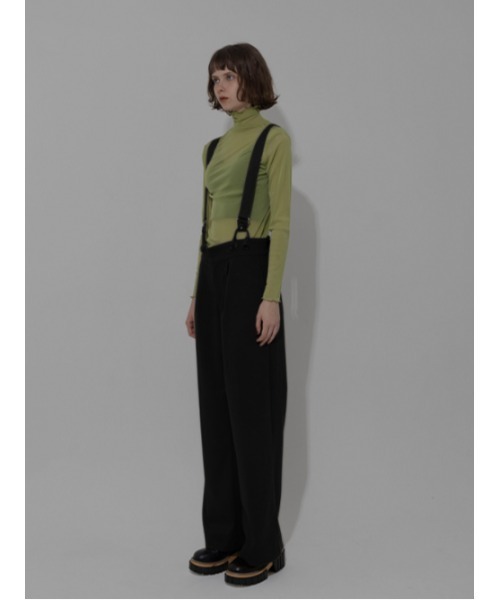 AMAIL(アマイル)の「Suspenders wide pants(その他パンツ・レディース・ブラック/ブラウン・FREE)」の22枚目の写真