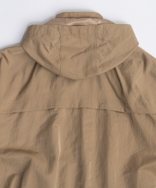 PRANK PROJECT（プランクプロジェクト）の「ビックトラックコート / Big Track Coat（ナイロンジャケット・レディース・ベージュ/ブラック/オフホワイト・FREE）」の6枚目の写真