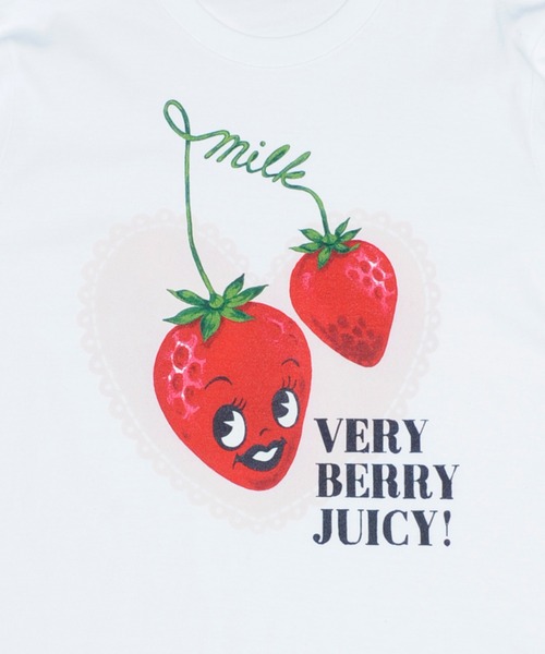 MILK(ミルク)の「Very Berry L.S. Tシャツ(Tシャツ/カットソー・レディース・B/A/C・FREE)」の7枚目の写真