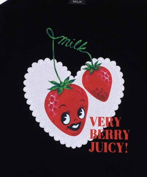 MILK(ミルク)の「Very Berry L.S. Tシャツ(Tシャツ/カットソー・レディース・B/A/C・FREE)」の9枚目の写真