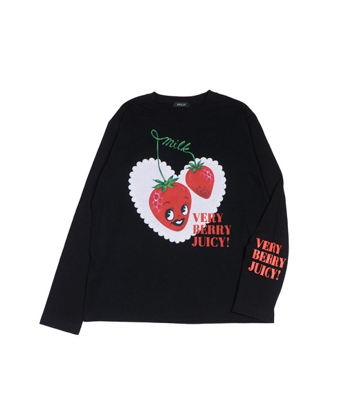 MILK(ミルク)の「Very Berry L.S. Tシャツ(Tシャツ/カットソー・レディース・B/A/C・FREE)」の14枚目の写真