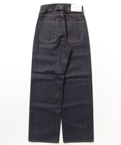 beautiful people（ビューティフルピープル）の「beautiful people selvedge denim oldies fit 1000105019（デニムパンツ・レディース・インディゴブルー/ブラック・34/32/31.5cm）」の10枚目の写真