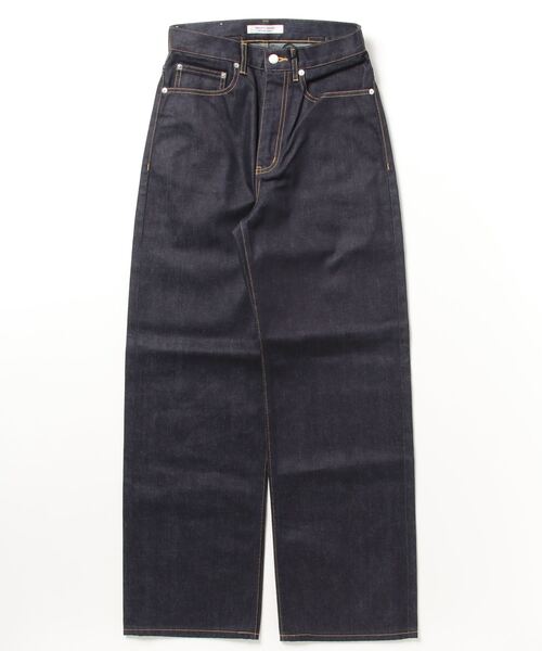 beautiful people（ビューティフルピープル）の「beautiful people selvedge denim oldies fit 1000105019（デニムパンツ・レディース・インディゴブルー/ブラック・34/32/31.5cm）」の9枚目の写真