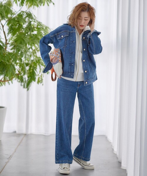 【セール】【洗える】オーガニックコットンテリー フーディー（パーカー）｜23区（ニジュウサンク）