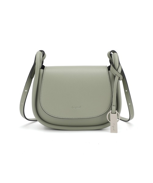 Ungrid（アングリッド）の「【Ungrid/アングリッド】【WEB限定商品】　キーリング付き マイクロミニショルダーバッグ（ショルダーバッグ・レディース・ブラック/アイボリー/オリーブ/シルバー/ベージュ/イエロー・FREE）」の12枚目の写真