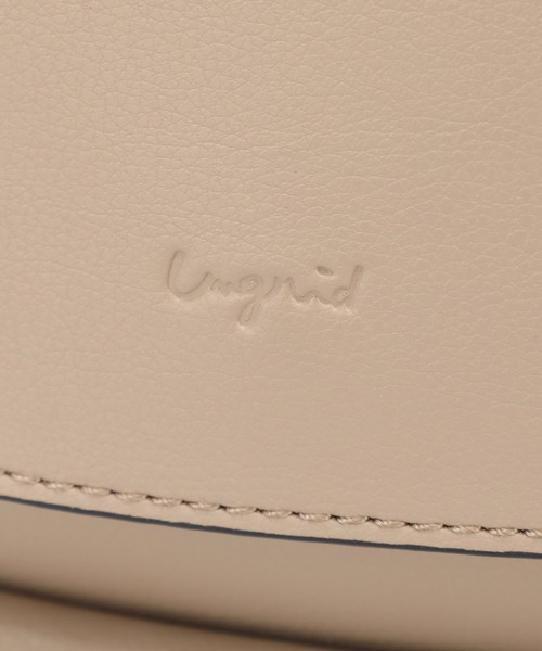 Ungrid（アングリッド）の「【Ungrid/アングリッド】【WEB限定商品】　キーリング付き マイクロミニショルダーバッグ（ショルダーバッグ・レディース・ブラック/アイボリー/オリーブ/シルバー/ベージュ/イエロー・FREE）」の20枚目の写真