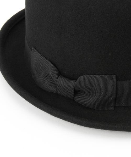 Ray BEAMS（レイビームス）の「Ray BEAMS / ボーラーハット（ハット・レディース・ブラック/ダークブラウン・ONE SIZE）」の7枚目の写真