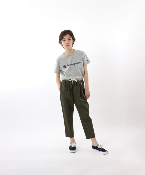 Champion（チャンピオン）の「【Champion/チャンピオン】キッズ ベーシック ロングパンツ（その他パンツ・キッズ・ベージュ/ネイビー/オリーブ・100/110/120/130/140/150/160）」の5枚目の写真