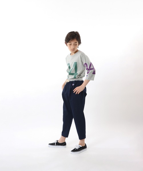 Champion（チャンピオン）の「【Champion/チャンピオン】キッズ ベーシック ロングパンツ（その他パンツ・キッズ・ベージュ/ネイビー/オリーブ・100/110/120/130/140/150/160）」の15枚目の写真