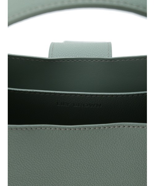 LILY BROWN（リリーブラウン）の「バケットバッグ（ショルダーバッグ・レディース・ブラック/グリーン/ホワイト・FREE）」の11枚目の写真