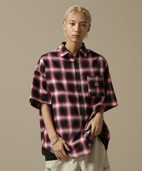 WEB&DEPOT限定】WHITELAND/ホワイトランド/OWL/OMBRE CHECK SSH