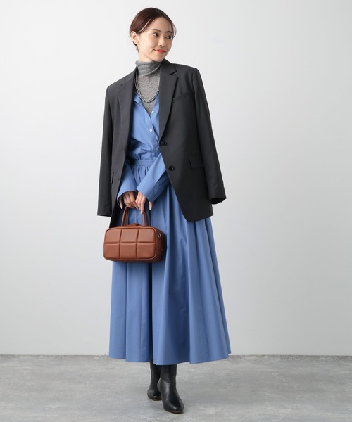 BARNYARDSTORM（バンヤードストーム）の「BARNYARDSTORM / ボリュームフレアースカート（スカート・レディース・ホワイト/ブルー・1/0）」の22枚目の写真