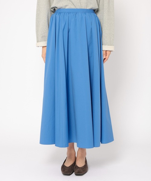 BARNYARDSTORM（バンヤードストーム）の「BARNYARDSTORM / ボリュームフレアースカート（スカート・レディース・ホワイト/ブルー・1/0）」の18枚目の写真