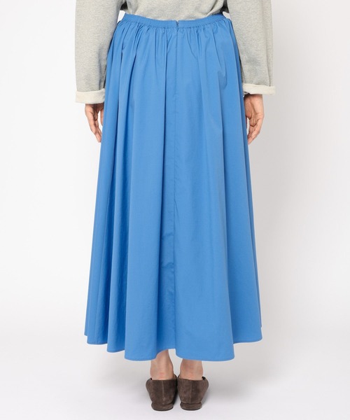 BARNYARDSTORM（バンヤードストーム）の「BARNYARDSTORM / ボリュームフレアースカート（スカート・レディース・ホワイト/ブルー・1/0）」の11枚目の写真